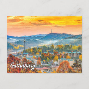 Carte Postale Gatlinburg, Tennessee, États-Unis