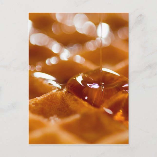 Carte Postale gaufre (Devant)