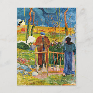 Carte Postale Gauguin - Bonjour, Monsieur Gauguin
