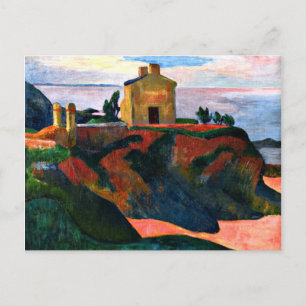 Carte Postale Gauguin - La Maison à Pan-Du-Du