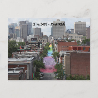 Carte Postale gay, fierté, fierté, village gay, montréal