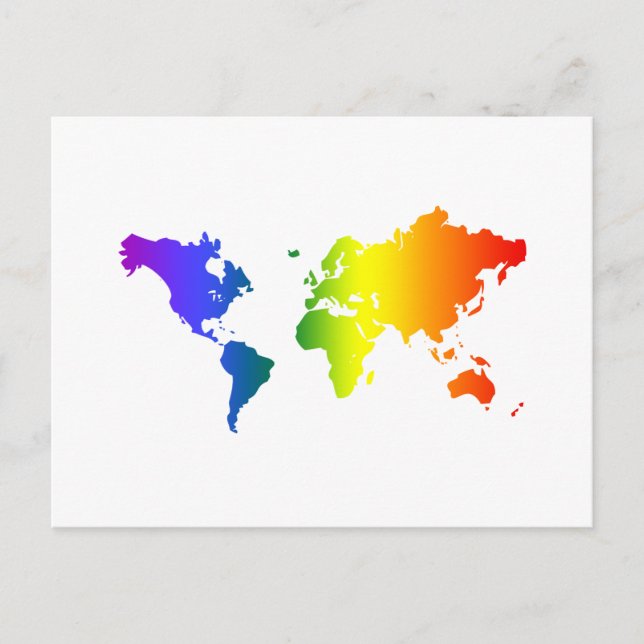 Carte Postale Gay partout dans le monde (Devant)