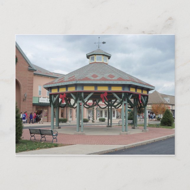 Carte Postale Gazebo Près De Gettysburg (Devant)