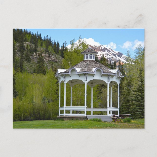 Carte Postale Gazebo, Silverton, Colorado (Devant)