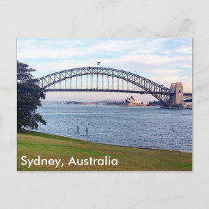 Carte Postale gazon du port de sydney