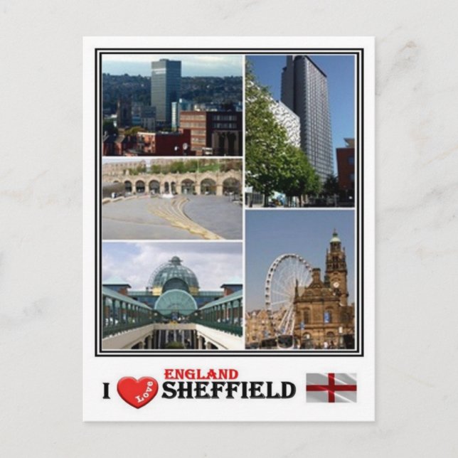 Carte Postale GB England - Yorkshire Sheffield - (Devant)