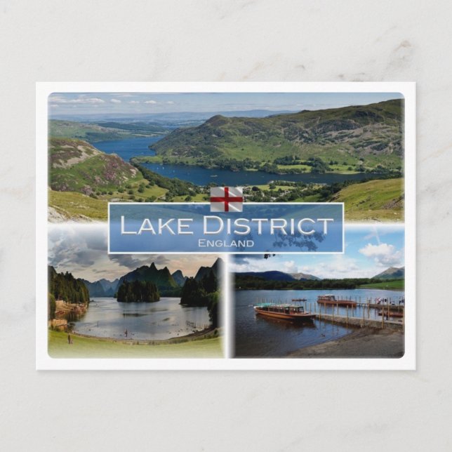 Carte Postale GB Royaume-Uni - Angleterre - Lake District N.P. - (Devant)