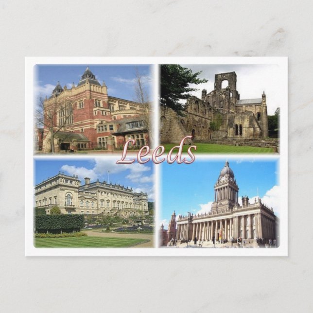 Carte Postale GB Royaume-Uni - Angleterre - Yorkshire - Leeds - (Devant)