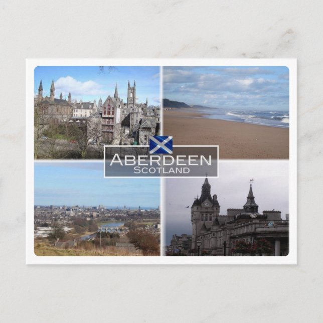 Carte Postale GB Royaume-Uni - Écosse - Aberdeen - (Devant)