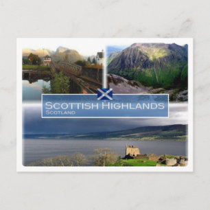 Carte Postale GB Royaume-Uni - Ecosse - Highlands écossais