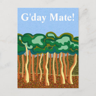 Carte Postale G'day Mate
