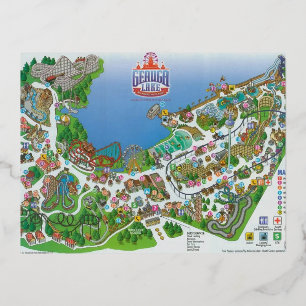 Carte postale Geauga Lake ! Revivez cette classiqu