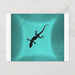 CARTE POSTALE GECKO 1
