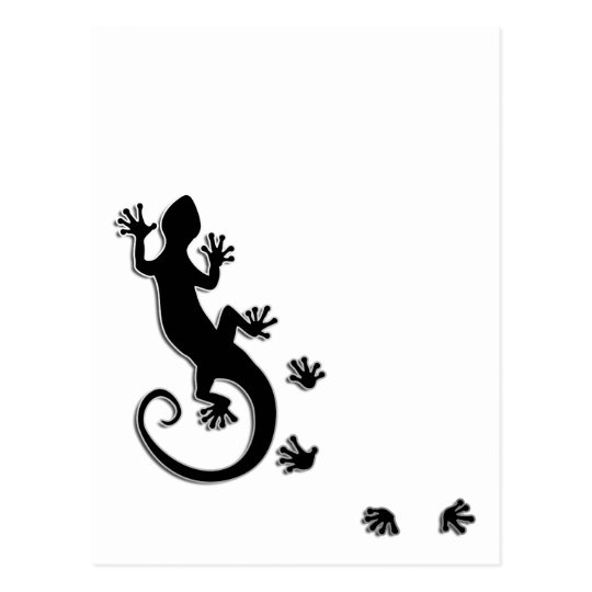 Carte Postale Gecko courant