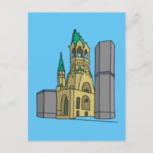 Carte Postale Gedächtniskirche Berlin