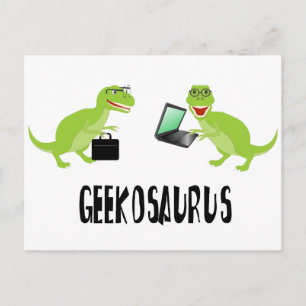 Carte Postale geekosaurus