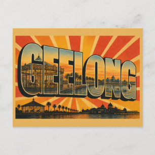 Carte Postale Geelong Victoria Australie Ville du front de mer A