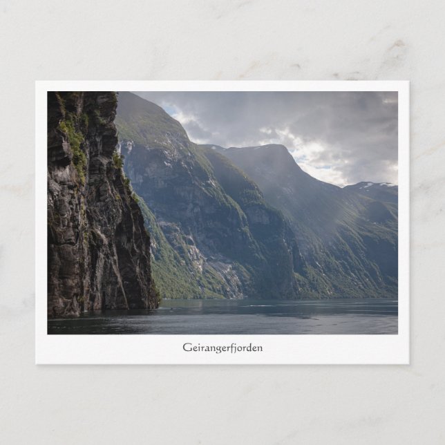 Carte Postale Geirangerfjord (Devant)