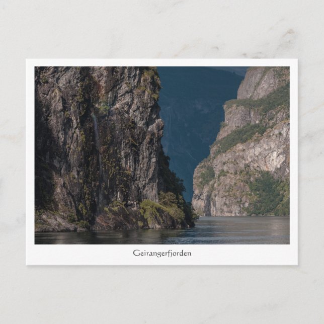 Carte Postale Geirangerfjord (Devant)
