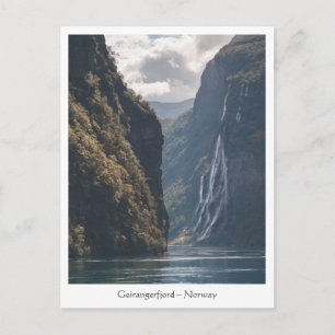 Carte Postale Geirangerfjord Norvège
