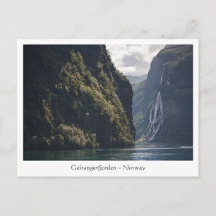 Carte Postale Geirangerfjord Norvège