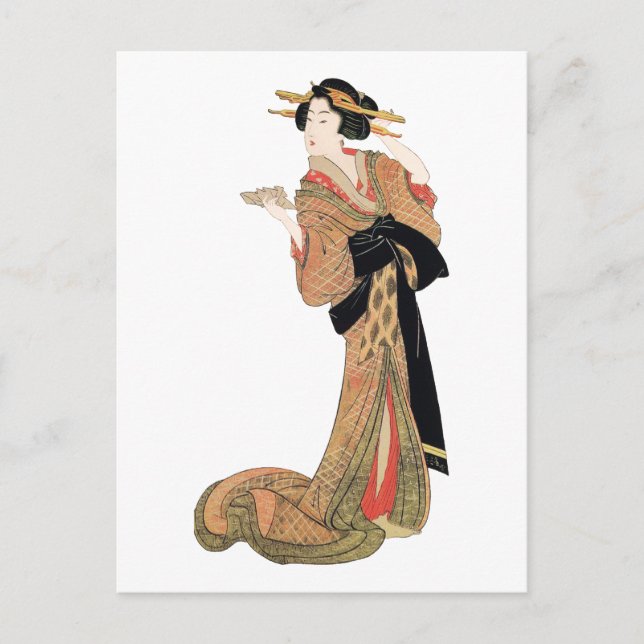 Carte Postale Geisha (Devant)