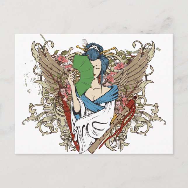 Carte Postale Geisha Gifts (Devant)