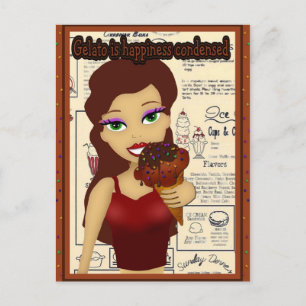 Carte postale Gelato