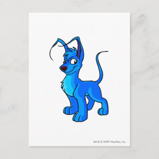 Carte Postale Gelert Bleu