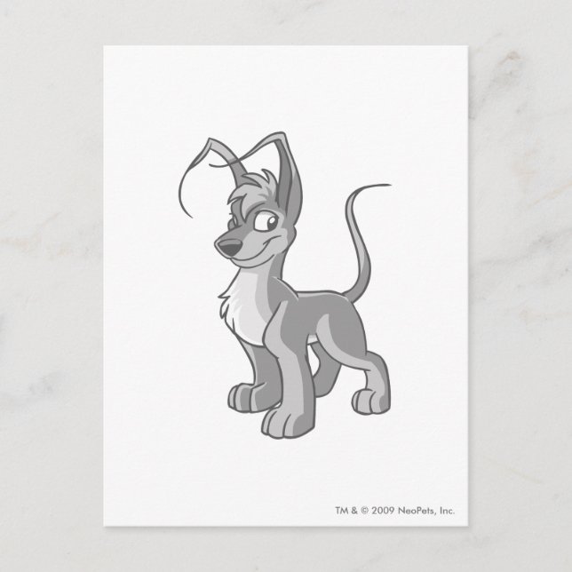 Carte Postale Gelert Silver (Devant)
