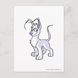 Carte Postale Gelert White