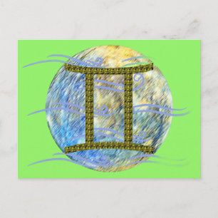 Carte Postale Gémeaux