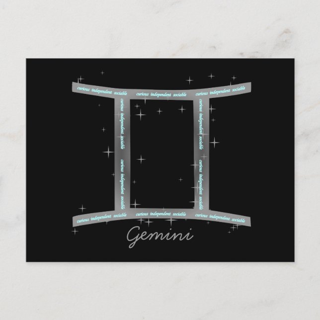 Carte postale Gemini (Devant)