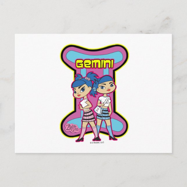 Carte postale Gemini (Devant)