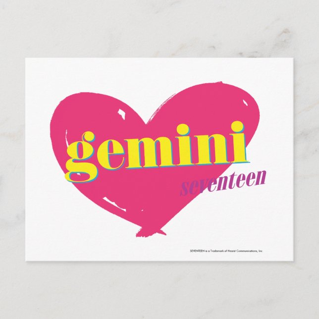 Carte Postale Gemini (Devant)