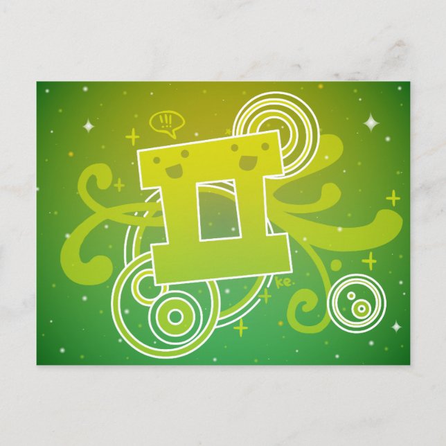 Carte Postale Gemini (Devant)