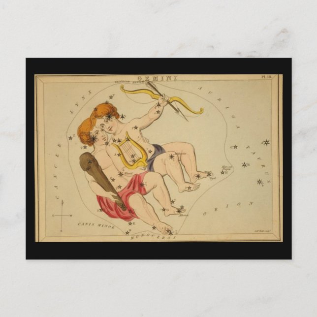 Carte postale Gemini (Devant)