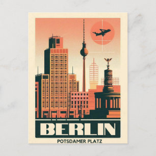 Carte Postale Gendarmenmarkt Berlin carré - potsdamer platz