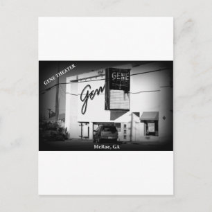 Carte Postale GENE THEATRE - McRae, Géorgie