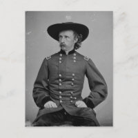 Général George Armstrong Custer par Mathew Brady
