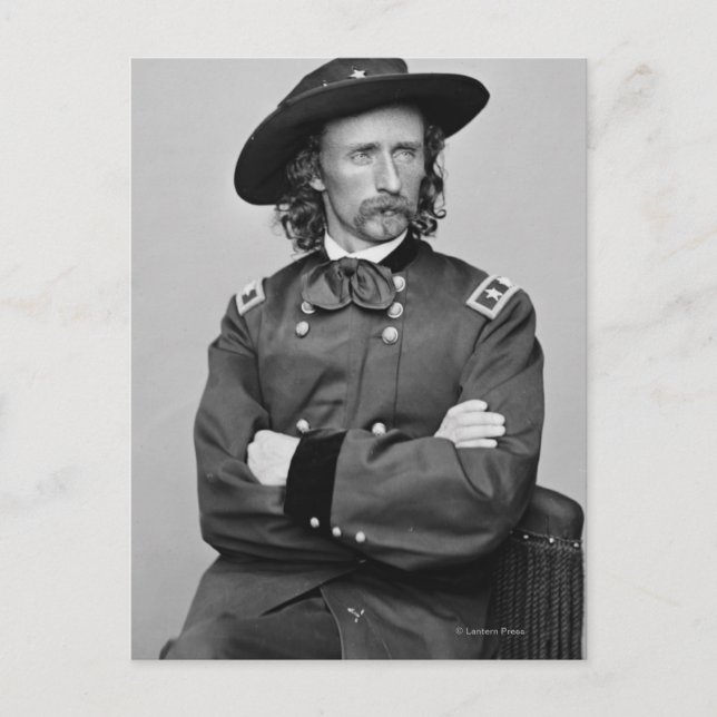 Carte Postale Général George Custer 1 (Devant)