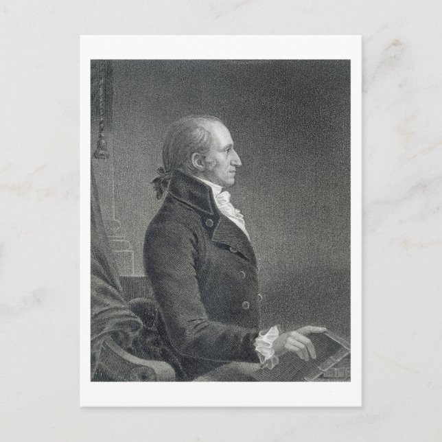 Carte Postale Général James Jackson, gravé par William A. Wilm (Devant)