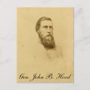 Carte Postale Général John Bell Hood