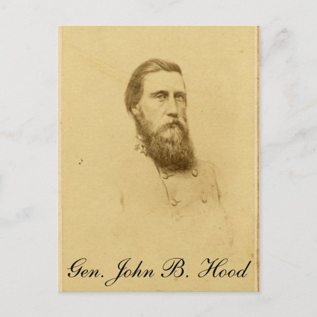 Carte Postale Général John Bell Hood (Devant)