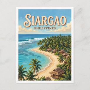 Carte Postale General Luna Philippines
