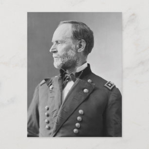 Carte Postale Général William Tecumseh Sherman