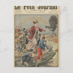 Carte Postale Générosité de la Ville de Paris et de France