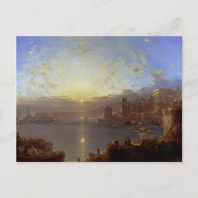 Carte Postale Gênes par Franz Richard Unterberger (Devant)