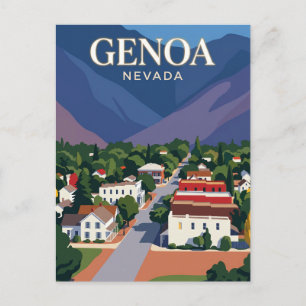 Carte Postale Gênes USA