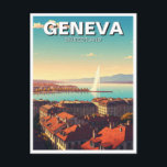 Carte Postale Genève Suisse<br><div class="desc">Genève, nichée le long des rives du lac Léman et entourée par les Alpes et le Jura, est l'une des villes les plus pittoresques de Suisse. Connu comme un pôle mondial de la diplomatie, il abrite de nombreuses organisations internationales, dont les Nations Unies et la Croix-Rouge. La ville mêle harmonieusement...</div>
